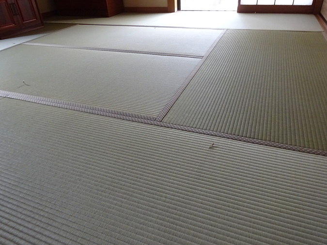 千葉県産わら床を使用しての新畳